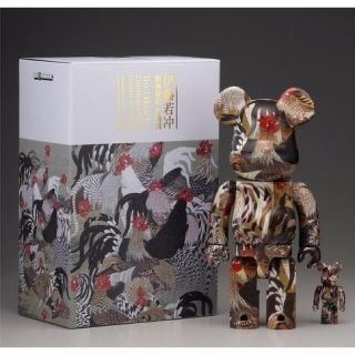 メディコムトイ(MEDICOM TOY)のBE@RBRICK 伊藤若冲「群鶏図」 100% ＆ 400% (その他)