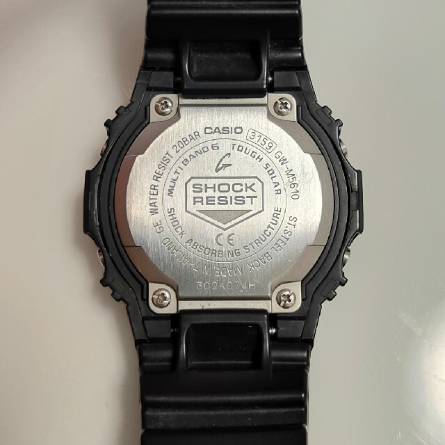 G-SHOCK(ジーショック)のG-SHOCK　GW-M5610-1JF メンズの時計(腕時計(デジタル))の商品写真