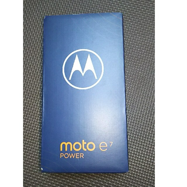 moto e7 power 新品未使用品　本体