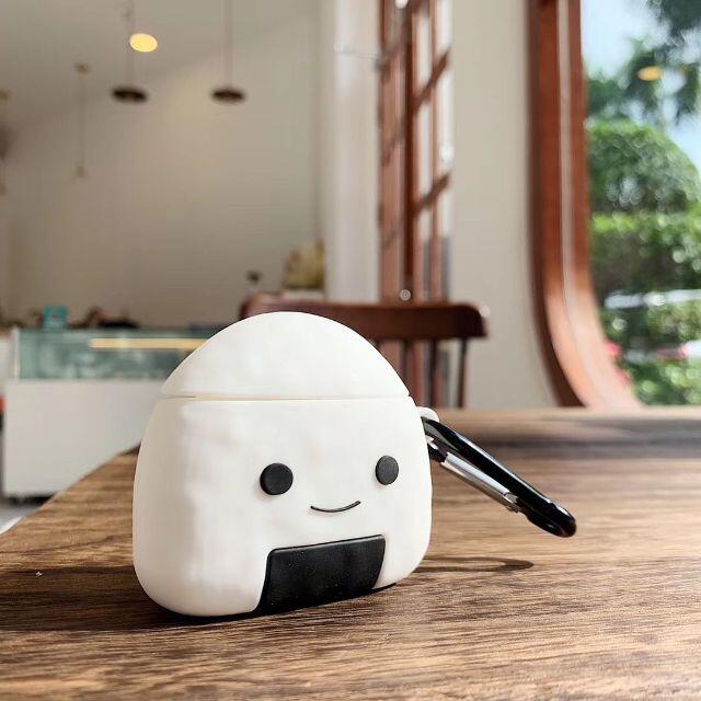 Apple(アップル)のAirPods Pro ケース おにぎり シリコン おしゃれ ソフトケース スマホ/家電/カメラのスマホアクセサリー(モバイルケース/カバー)の商品写真