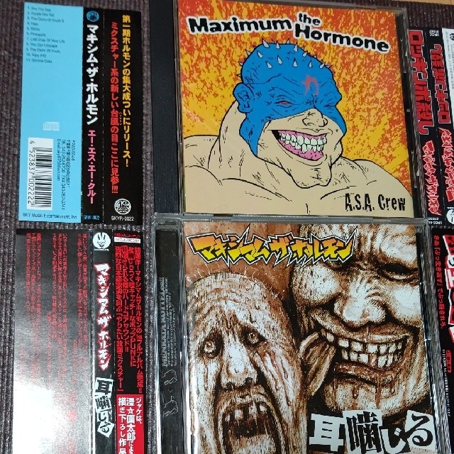 【帯付】マキシマムザホルモン CD アルバム 6枚セット 廃盤多数