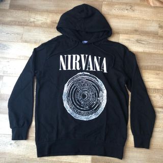 エイチアンドエム(H&M)のH&M NIRVANA ニルヴァーナ パーカー　フーディ(パーカー)