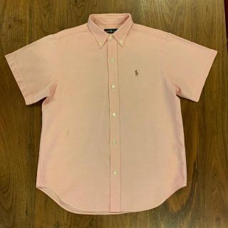 ラルフローレン(Ralph Lauren)のラルフローレン　半袖シャツ　ピンク　ボーイズ　レディース(Tシャツ/カットソー)