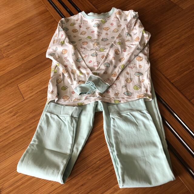 UNIQLO(ユニクロ)のすみっコぐらし　パジャマ キッズ/ベビー/マタニティのキッズ服女の子用(90cm~)(パジャマ)の商品写真