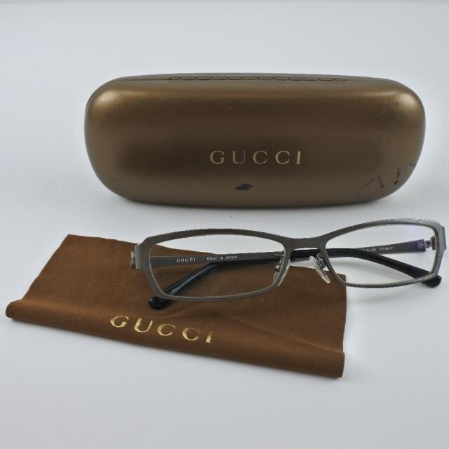 Gucci(グッチ)のグッチ    GG-9636J       シルバー 53□15 メンズのファッション小物(サングラス/メガネ)の商品写真