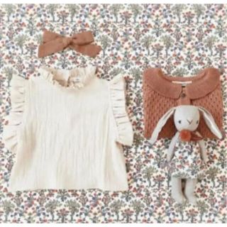 キャラメルベビー&チャイルド(Caramel baby&child )の♡6-7y soor ploom Thelma camisole♡(ブラウス)