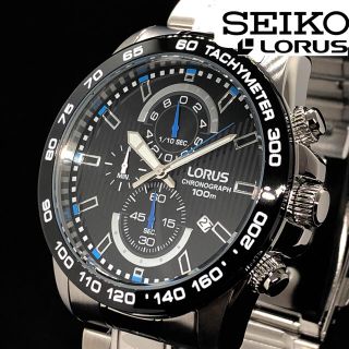 セイコー(SEIKO)の【SEIKO LORUS】メンズ腕時計/イギリス輸入/クロノグラフ/新品未使用(腕時計(アナログ))