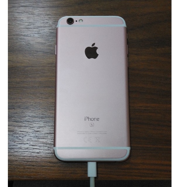 iPhone(アイフォーン)のiphone6s 128GB ピンクゴールド SIMロック解除済み スマホ/家電/カメラのスマートフォン/携帯電話(スマートフォン本体)の商品写真