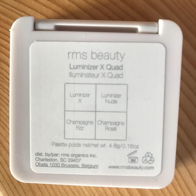 Cosme Kitchen(コスメキッチン)の最終価格　rms beauty ルミナイザークワッド コスメ/美容のベースメイク/化粧品(フェイスカラー)の商品写真