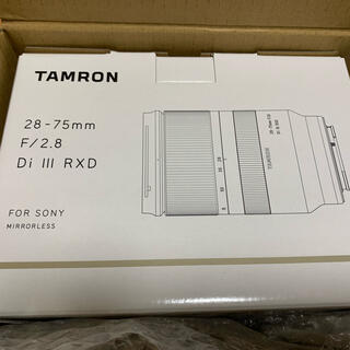 タムロン(TAMRON)のTAMRON 28-75mm F2.8 DI3 RXD(A036SE) 新品(レンズ(ズーム))