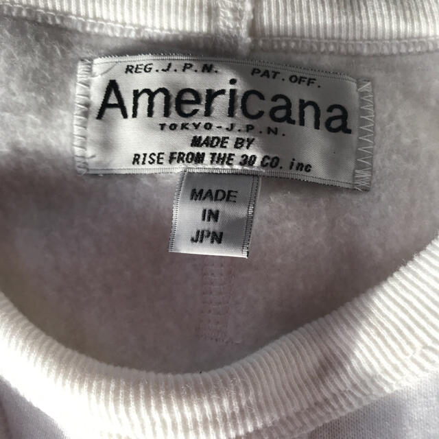 AMERICANA(アメリカーナ)の新品　Americana スウェット レディースのトップス(トレーナー/スウェット)の商品写真