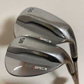 フォーティーン(Fourteen)のFOURTEEN MT28 J-SPECⅢ 50/58 2本セットウェッジ(クラブ)