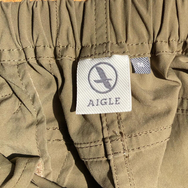 AIGLE(エーグル)のAIGLE メンズパンツ　カーキ　Mサイズ メンズのパンツ(ワークパンツ/カーゴパンツ)の商品写真