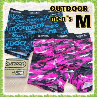 アウトドアプロダクツ(OUTDOOR PRODUCTS)の新品✿M✿OUTDOOR✿メンズ ボクサーパンツ 前閉＜2枚＞✿(ボクサーパンツ)