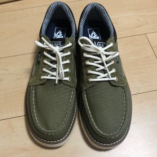 ヴァンズ(VANS)のVANS デッキシューズ　スニーカー　26.5cm(デッキシューズ)