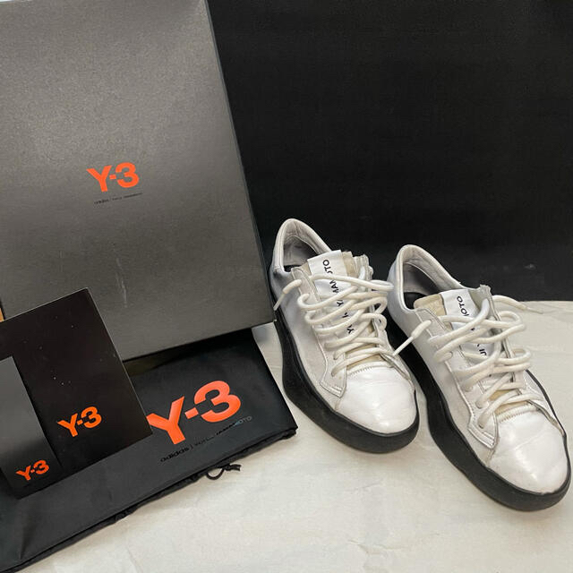 Y-3 ワイスリー　tangutsu lace  スニーカーホワイト　26cm