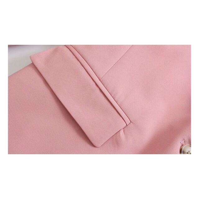 ZARA(ザラ)の🌼春新作💐3995◆pink ピンク テーラードジャケット ブレザー レディースのジャケット/アウター(テーラードジャケット)の商品写真