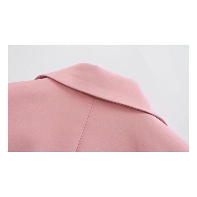 ZARA(ザラ)の🌼春新作💐3995◆pink ピンク テーラードジャケット ブレザー レディースのジャケット/アウター(テーラードジャケット)の商品写真