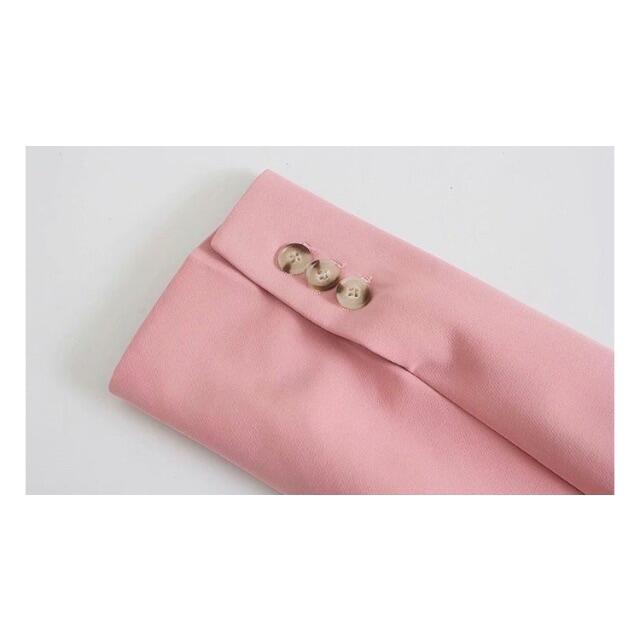 ZARA(ザラ)の🌼春新作💐3995◆pink ピンク テーラードジャケット ブレザー レディースのジャケット/アウター(テーラードジャケット)の商品写真