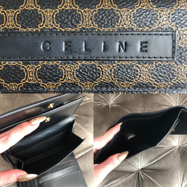 良品✨CELINE ❤️ マカダム ヴィンテージ  折り財布