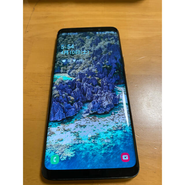 Galaxy(ギャラクシー)のGalaxy S9 Midnight Black docomo SC-02K スマホ/家電/カメラのスマートフォン/携帯電話(スマートフォン本体)の商品写真