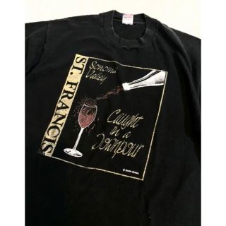 アートヴィンテージ(ART VINTAGE)の【超希少】80〜90s vintageARTTシャツ カクテル柄シングルステッチ(Tシャツ/カットソー(半袖/袖なし))