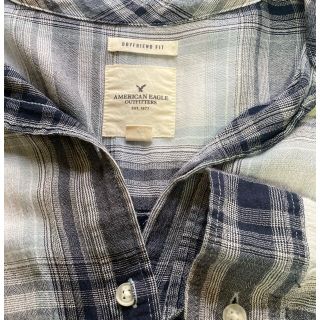 アメリカンイーグル(American Eagle)のアメリカンイーグル　ネルシャツ　長袖(シャツ/ブラウス(長袖/七分))