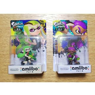 ニンテンドウ(任天堂)のamiibo スプラトゥーン2 ボーイ ガール(その他)