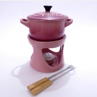 ルクルーゼ(LE CREUSET)のル・クルーゼ　ミニココットフォンデュセット　新品未使用(食器)