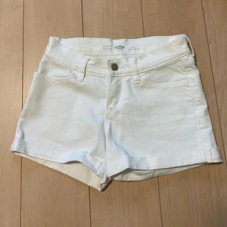 オールドネイビー(Old Navy)のオールドネイビー　白短パン　ショートパンツ(ショートパンツ)