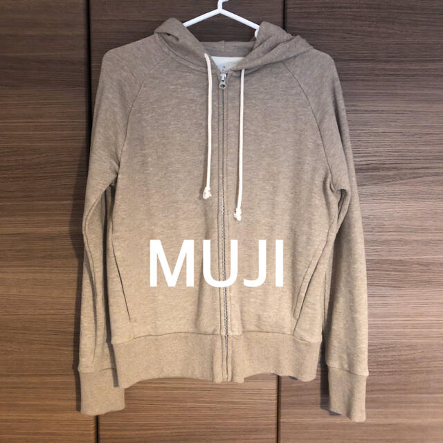 MUJI (無印良品)(ムジルシリョウヒン)の無印  ムラ糸裏毛ジップアップパーカー レディースのトップス(パーカー)の商品写真