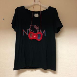 ニーナミュウ(Nina mew)の週末お値下げ。新品、未使用　ニーナミュウキティコラボ(Tシャツ(半袖/袖なし))