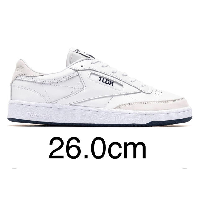 Reebok×1LDK Club C 85[WHITE×NAVY] 26cm