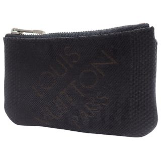 ルイヴィトン(LOUIS VUITTON)のルイ・ヴィトンコインケース ポシェット・クレ ブラック黒 40800070696(コインケース/小銭入れ)