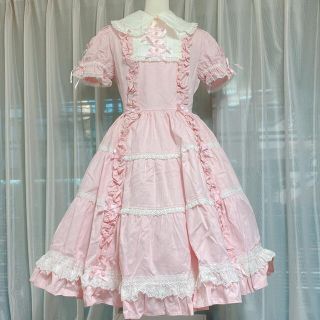 アンジェリックプリティー(Angelic Pretty)のAngelic Pretty 無地プリンセスワンピース  (ひざ丈ワンピース)