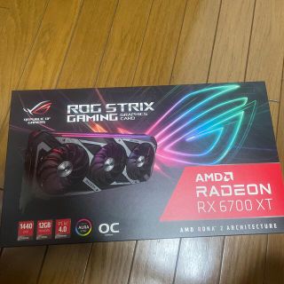 エイスース(ASUS)のASUS ROGSTRIX RX6700xt(PCパーツ)