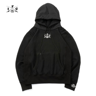 アイリーライフ(IRIE LIFE)のIRIE FISHING CLUB　HOODIE 黒 S(パーカー)