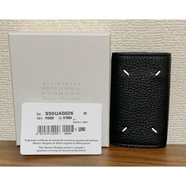 新品 Maison Margiela マルタンマルジェラ キーケース ブラック