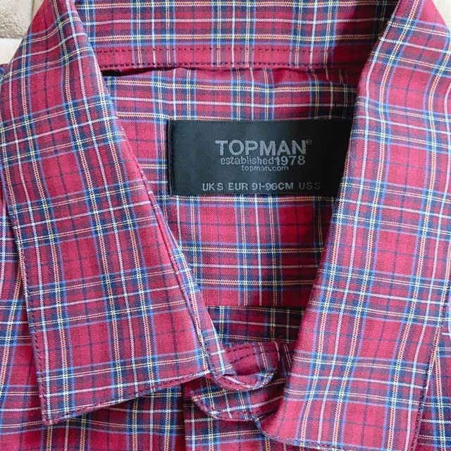 TOPSHOP  TOPMAN チェックシャツ　 メンズのトップス(シャツ)の商品写真