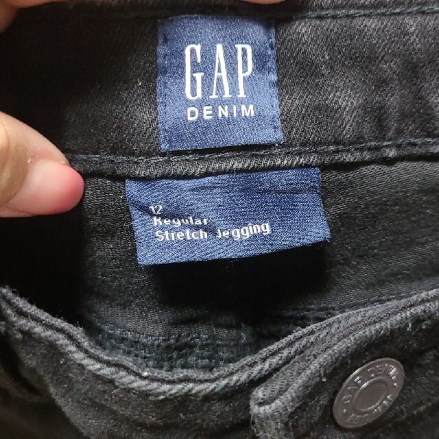 GAP Kids(ギャップキッズ)のGAPデニム スパンコール ストレッチ 12　 キッズ/ベビー/マタニティのキッズ服女の子用(90cm~)(パンツ/スパッツ)の商品写真