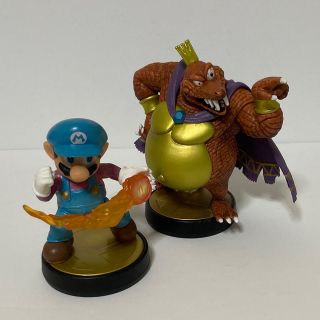 専用 amiiboアミーボ 色違いリペイント キングクルール マリオ-