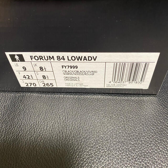 adidas(アディダス)のadidas FORUM 84 LOW ADV メンズの靴/シューズ(スニーカー)の商品写真