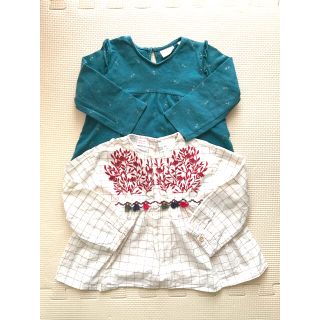 ザラキッズ(ZARA KIDS)のZara baby girl トップス(シャツ/カットソー)