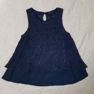 【期間限定価格！150女の子用洋服】 CORNFLAKE ノースリーブブラウス(ブラウス)