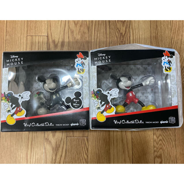 フィギュアVCD Throw Mickey