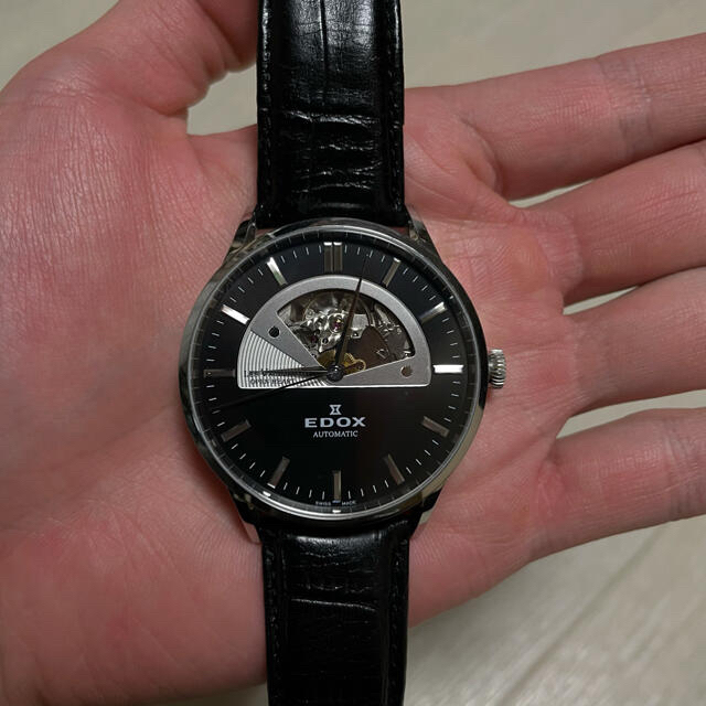 時計EDOX LES VAUBERTS エドックス レヴォベール 自動巻メンズ腕時計