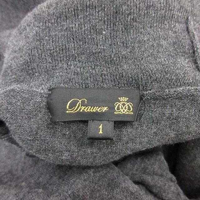 Drawer(ドゥロワー)のドゥロワー Drawer 19AW ワンピース ニット パフスリーブ 七分袖 1 レディースのワンピース(ロングワンピース/マキシワンピース)の商品写真