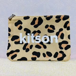 キットソン(KITSON)のkitson キットソン ポーチ ヒョウ柄(ポーチ)