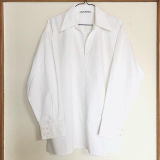 アクネ(ACNE)の【Acne Studios】Vネック オーバーサイズシャツ(シャツ/ブラウス(長袖/七分))