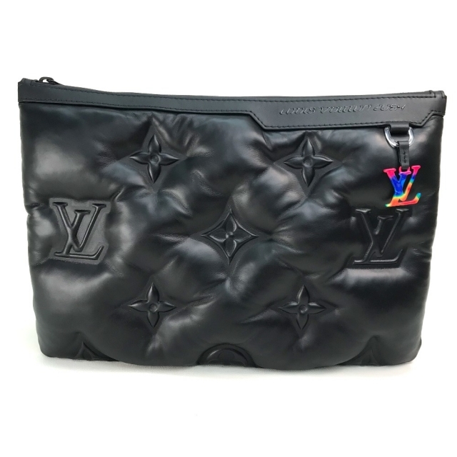 LOUIS VUITTON(ルイヴィトン)の新品同様 ルイヴィトン M68775 ポシェット A4 クラッチバッグ 黒 レディースのバッグ(クラッチバッグ)の商品写真